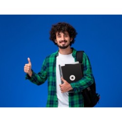 Cuaderno espiral a4 micro antartik tapa forrada 80h 90 gr cuadro 5mm 1 banda 4 taladros negro