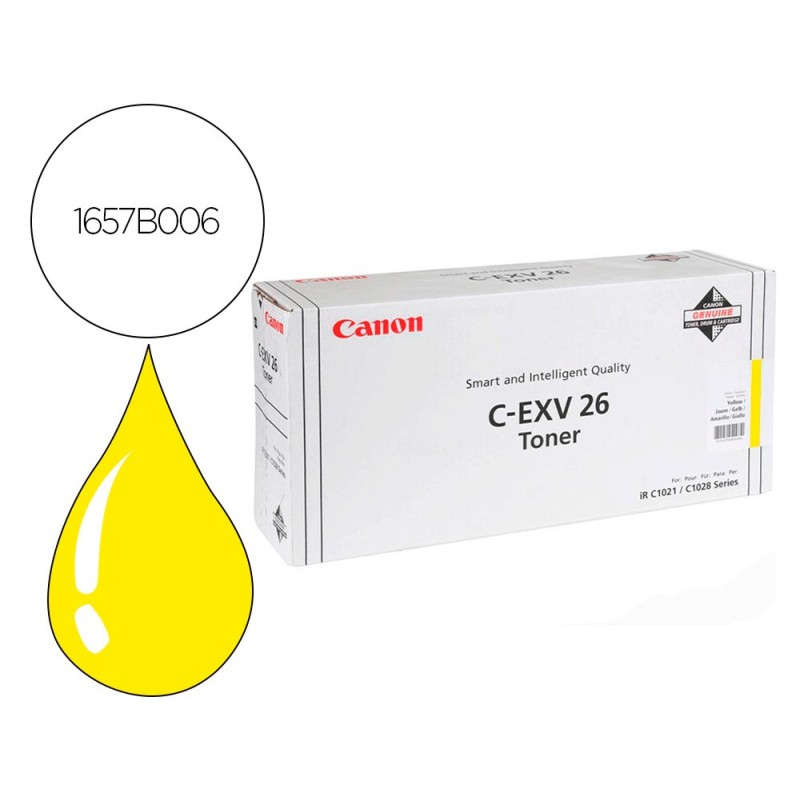 Toner canon exv26y irc1021i irc1028i amarillo