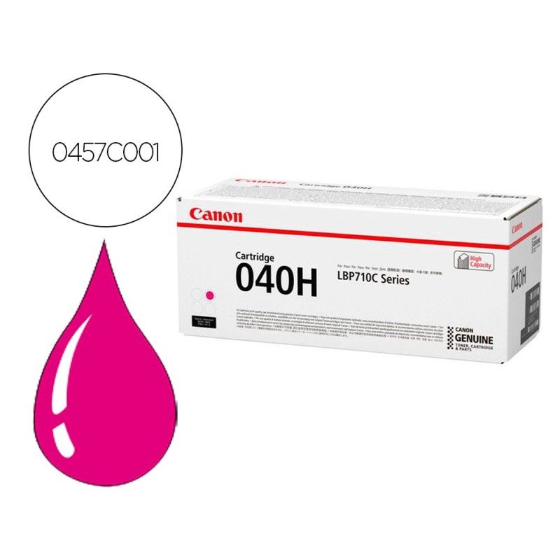 Toner canon 040hm alta capacidad lbp710 lbp712 magenta