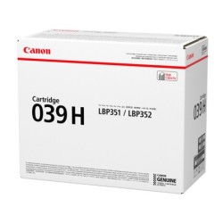 Toner canon 039h isensys lbp351x lbp352x negro