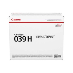 Toner canon 039h isensys lbp351x lbp352x negro