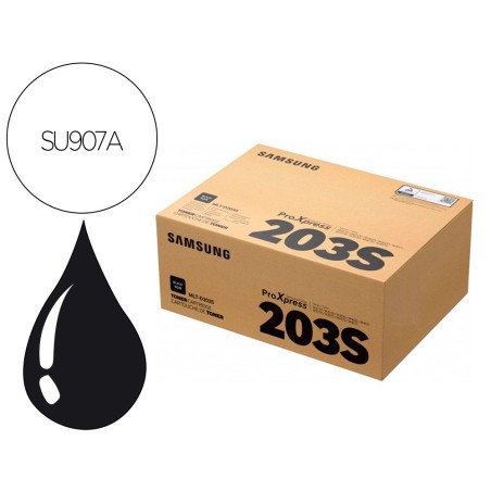 Toner hp samsung negro standard/mltd203s
