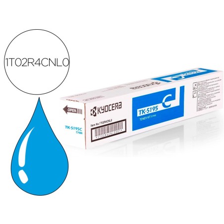 Toner tk-5195c kyocera 1t02r4cnl0 / cyan