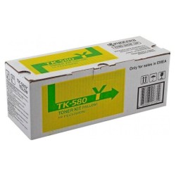 Toner kyocera -mita fs-c5150dn p6021cdn amarillo tk-580y