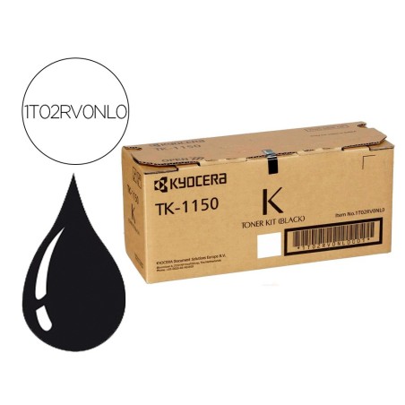 Toner kyocera -mita negro tk-1150