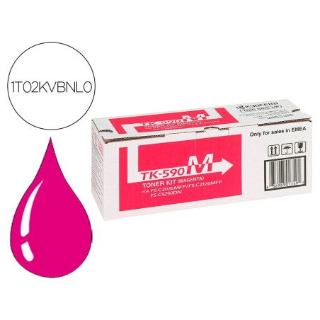 Toner kyocera -mita magenta tk590m