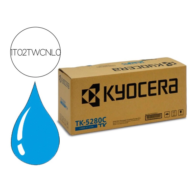 Toner kyocera tk5280c cian para ecosysm6235 / 6635cidn