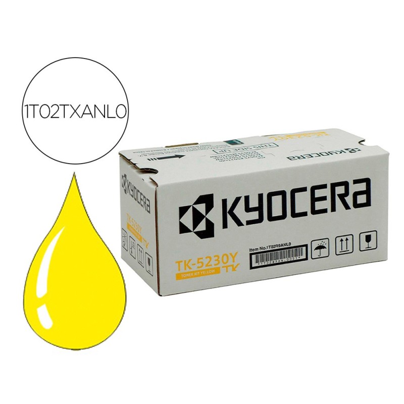 Toner kyocera mita tk-5230y amarillo 2200 pag