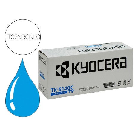 Toner kyocera ecosys m6530cdn, m6530cdn/kl3, p6130cdn, p6130cdn/kl3 cian tk5140 5.000 paginas