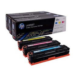 Toner hp n 131a pack 3toner cian/magenta/amarillo