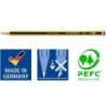 Lapices de grafito staedtler noris n.2 hb blister de 10 unidades