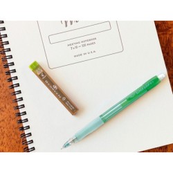 Portaminas pilot h-185 cuerpo color neon 0,5 mm  1 tubo de 12 minas en blister
