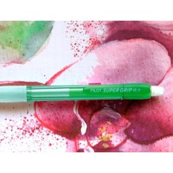 Portaminas pilot h-185 cuerpo color neon 0,5 mm  1 tubo de 12 minas en blister