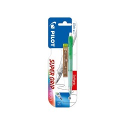 Portaminas pilot h-185 cuerpo color neon 0,5 mm  1 tubo de 12 minas en blister