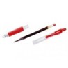 Boligrafo pilot g-2 rojo tinta gel retractil sujecion de caucho en blister