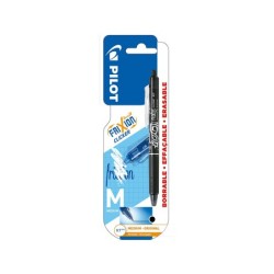 Boligrafo pilot frixion clicker borrable 0,7 mm punta media negro en blister