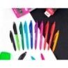 Boligrafo milan p1 retractil 1 mm touch blister de 5 unidades colores surtidos
