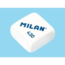 Sacapuntas milan collection plastico 2 usos  4 gomas de borrar 430
