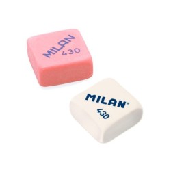 Goma de borrar milan 430 blister de 4 unidades