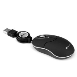Raton ngs wired sin 1000 dpi retractil 3 botones usb color negro