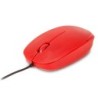 Raton ngs wired flame optico con cable 1000 dpi ambidiestros usb color rojo