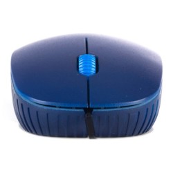 Raton ngs wired flame optico con cable 1000 dpi ambidiestros usb color azul