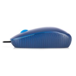 Raton ngs wired flame optico con cable 1000 dpi ambidiestros usb color azul