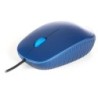 Raton ngs wired flame optico con cable 1000 dpi ambidiestros usb color azul