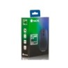 Raton ngs wired flame optico con cable 1000 dpi ambidiestros usb color azul