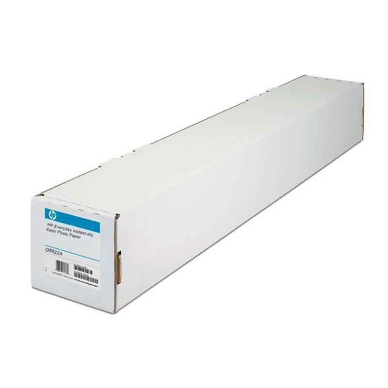 Papel fotografico hp everyday blanco satinado 235g/m2 ink-jet 106,7 cm x 30,5 mt Papel fotografico hp everyday blanco satinado 235g/m2 ink-jet 106,7 cm x 30,5 mt