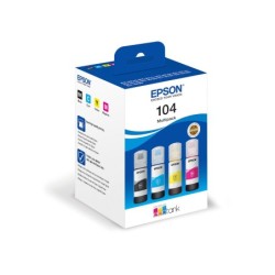 Ink-jet epson /104 4 clr multipack (bk / c / m / y)/ecotank et-2710 / et-2711 / et-2712 / et-2714 / et-2715