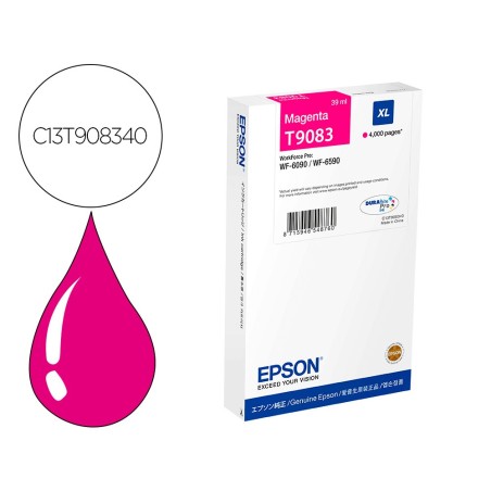Ink-jet epson wf-6590dwf/wf-6090dw magenta xl