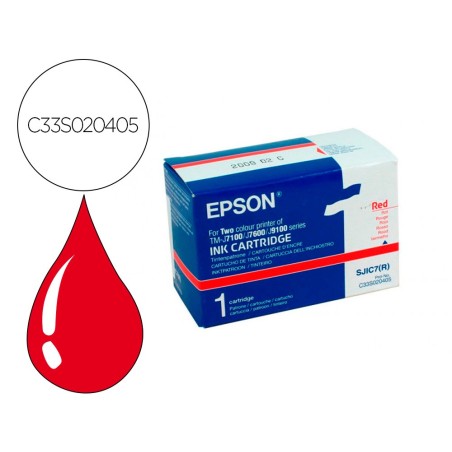 Ink-jet epson tm-j 7100/7600 rojo