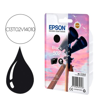 Ink-jet epson singlepack negro 502 ink