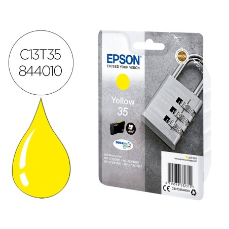 Ink-jet epson singlepack amarillo 35 durabrite ultra ink
