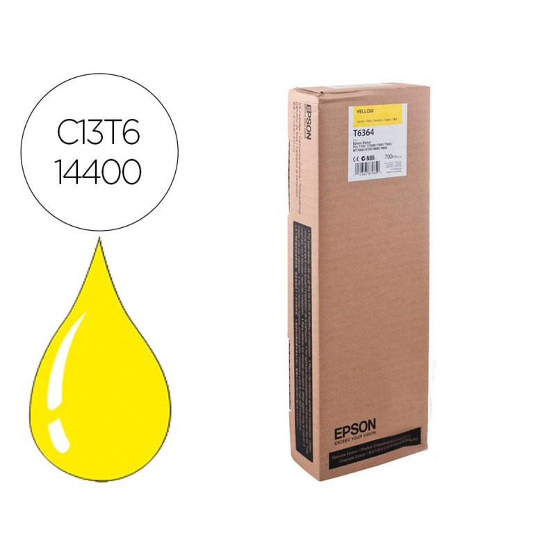 Ink-jet epson gf stylus photo 7900/9900 amarillo alta capacidad
