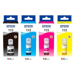 Ink-jet epson ecotank 113 series cian