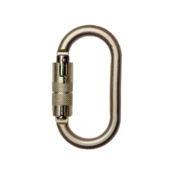 Mosqueton faru acero galvanizado automatico virola 18 mm resistencia 25 kn