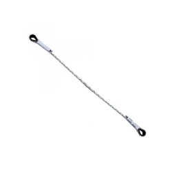 Conjunto trabajo en alturas faru arnes p50f  cuerda c170  2 mosquetones virola  cuerda regulable c169  2