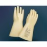 Guantes faru latex aislante proteccion electrica hasta 500 voltios clase 00 talla 9 color beige