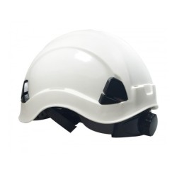 Casco faru abs para trabajos en alturas 6 puntos de anclaje color blanco
