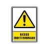 Pictograma archivo 2000 riesgo indeterminado pvc amarillo luminiscente 210x297 mm