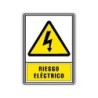 Pictograma archivo 2000 riesgo electrico pvc amarillo luminiscente 210x297 mm
