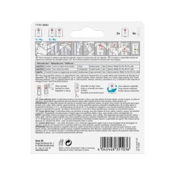 Clavo autoadhesivo tesa sujecion hasta 4 kg uso azulejos removible blister de 2 unidades