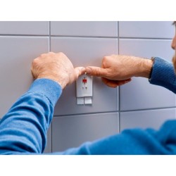 Clavo autoadhesivo tesa sujecion hasta 4 kg uso azulejos removible blister de 2 unidades