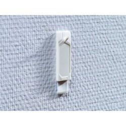 Clavo autoadhesivo tesa sujecion hasta 0,5 kg uso paredes pintadas removible blister de 2 unidades