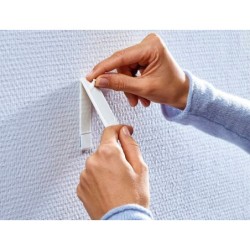 Clavo autoadhesivo tesa sujecion hasta 0,5 kg uso paredes pintadas removible blister de 2 unidades