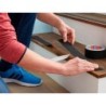 Cinta antideslizante adhesiva tesa uso interior / exterior color negro 15 mt x 25 mm