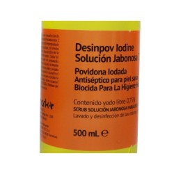 Solucion antiseptica clorhexidina desinclor jabon 0,8% bote de 500 ml