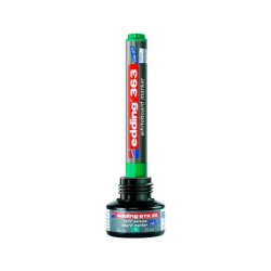 Tinta rotulador edding pizarra blanca btk-25 color verde bote 25 ml